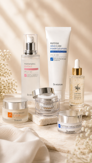 Línea Antiedad de Péptidos - Dr. Hedison Premium