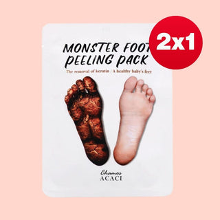 2x1 Chamos Acaci Monster Foot Peeling Pack