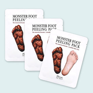 2x1 Chamos Acaci Monster Foot Peeling Pack