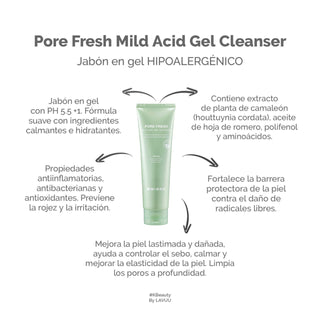 Mizon Pore Fresh Mild Acid Gel Cleanser