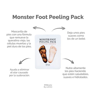 Chamos Acaci Monster Foot Peeling Pack