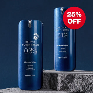Dúo Mizon Retinol - Serúm y Crema
