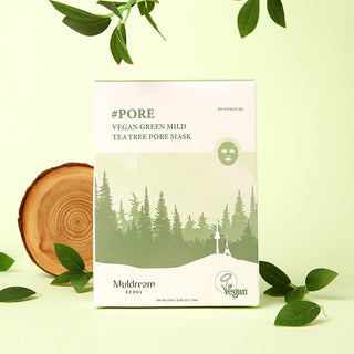 Muldream Vegan Green Mild Tea Tree Pore Mask