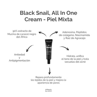 Mizon Black Snail All In One Cream Tube 35ml